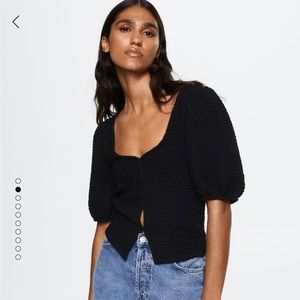NWT Textured Knit Top